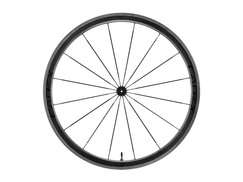 Cadex 36 Tubeless Rim Brake Front Wheel in Black