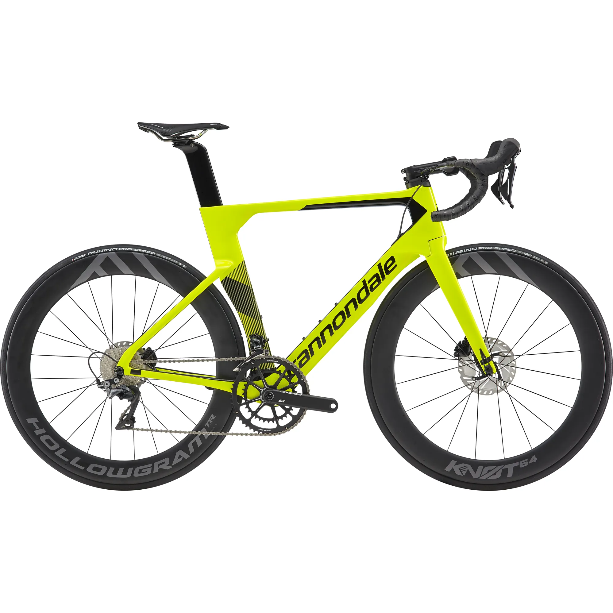 2019 Cannondale SystemSix Carbon Dura Ace Mens Road bike in Yellow