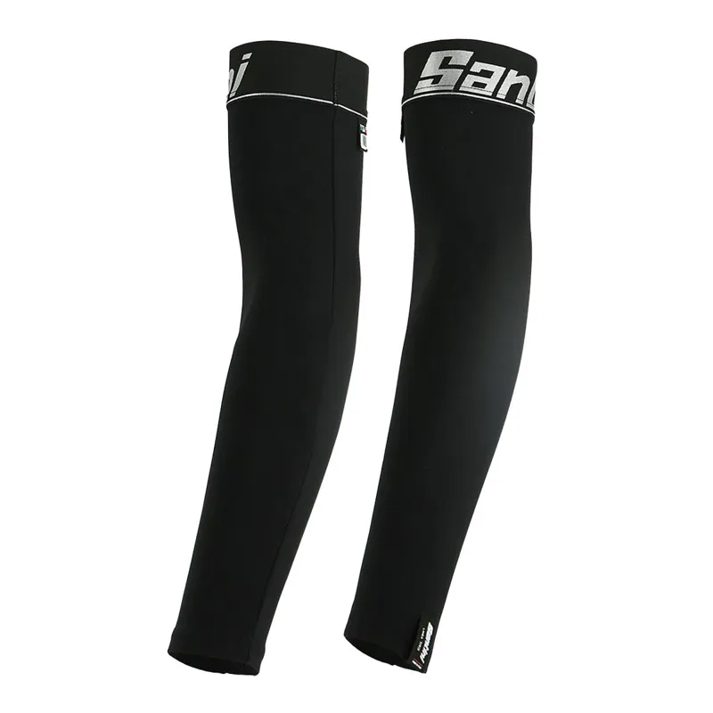 Made in Italy Santini 365 MID Arm Warmers in Black