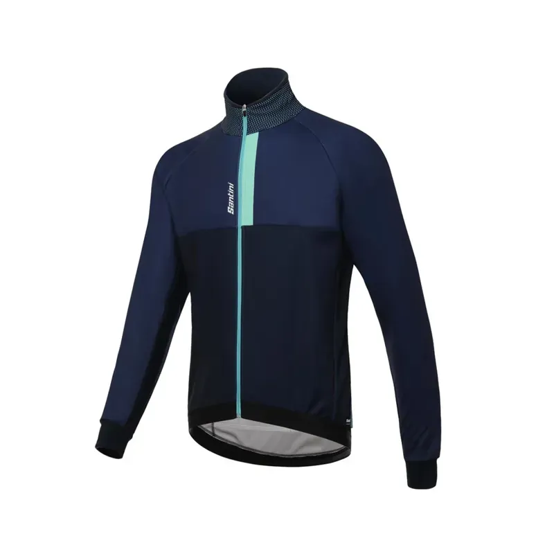 Santini Fashion Colle Mens Jacket in Blue