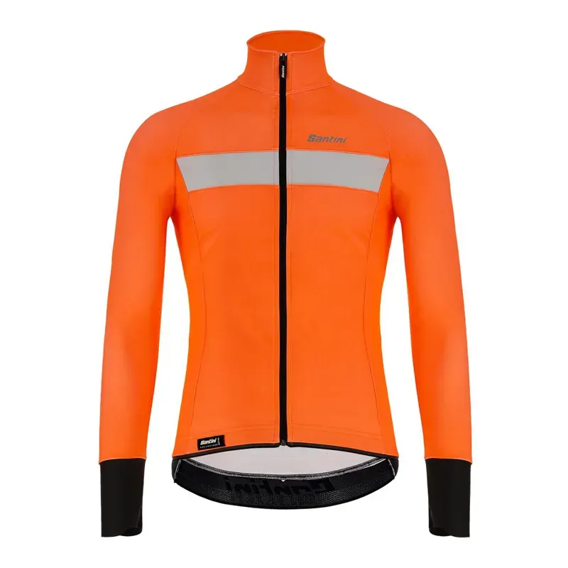 Santini Vega H2O Mens Jacket in Orange