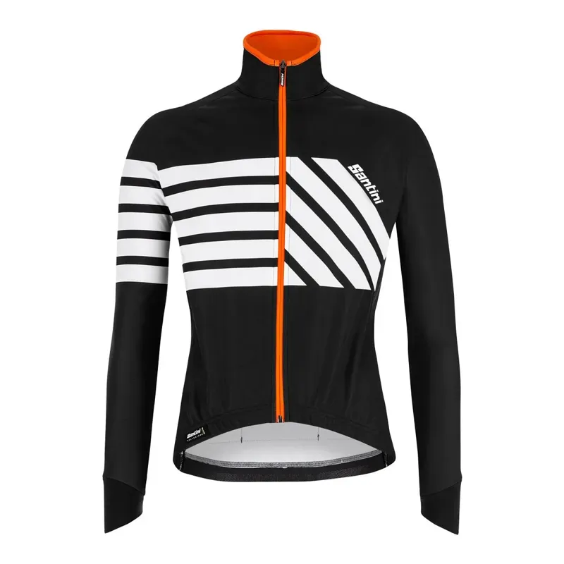 Santini Svolta Mens Jacket in Black