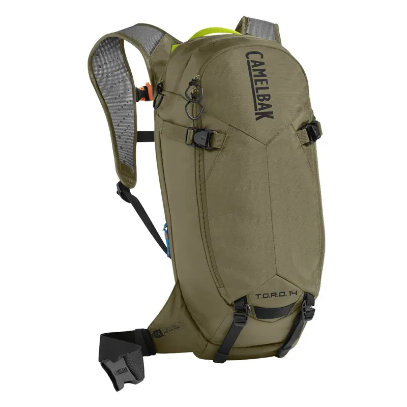 Camelbak Toro Protector 14 Dry Hydration Pack 14l / 490oz In Green