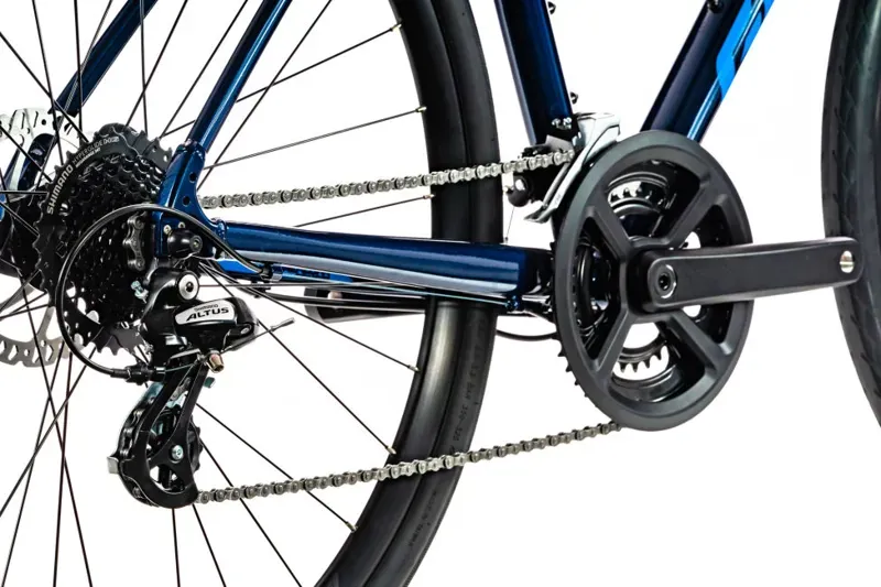 2020 Giant Escape 2 Disc Hybrid Bike in Blue-1