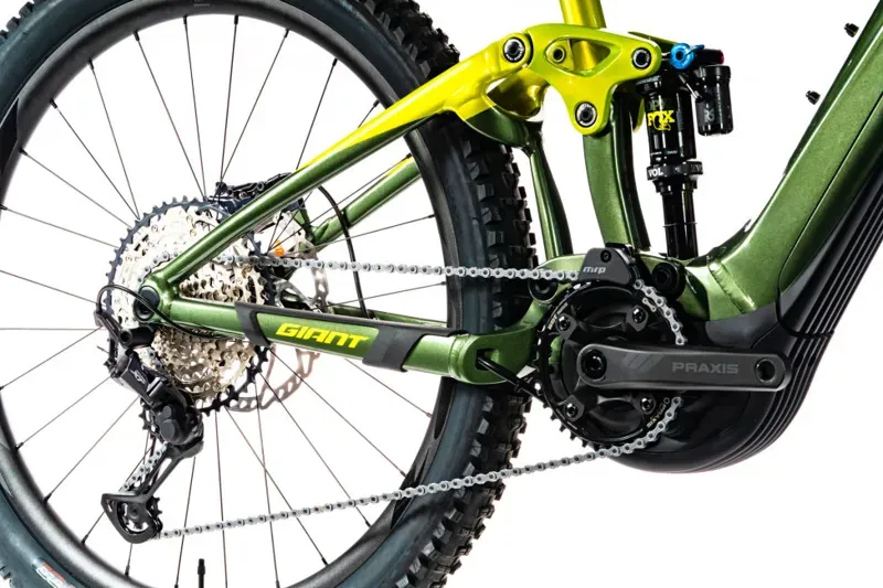 2020 Giant Reign 1 Full Suspension Mountain Bike in Yellow-4