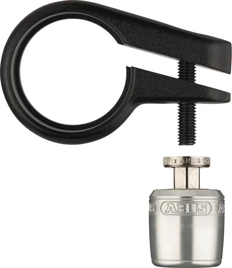 Abus NutFix Seatpost Clamp in Silver