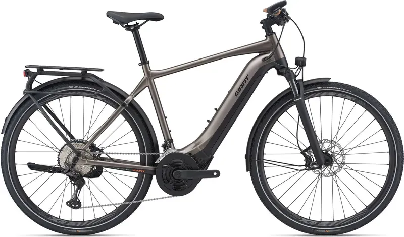 2021 Giant Explore E 0 Pro Electric Bike in Brown