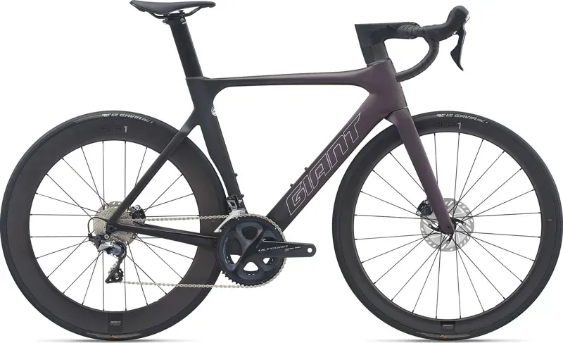 2021 Giant Propel Advanced Pro 1 Disc Road Bike in Purple