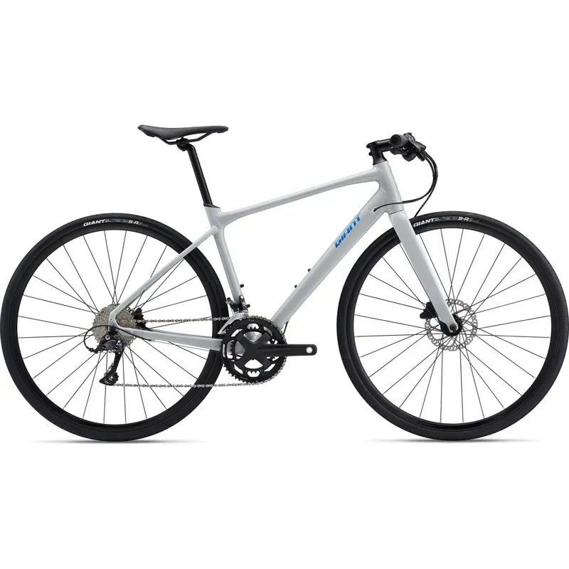 Giant FastRoad SL 2 Hybrid Bike in Good Gray