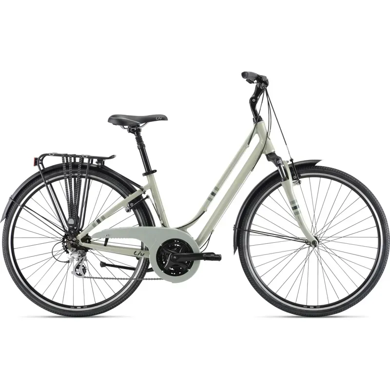 2022 Liv Flourish FS 2 Hybrid Bike in Desert Sage