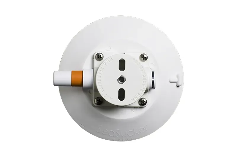 SeaSucker 6in Vacuum Mount in White