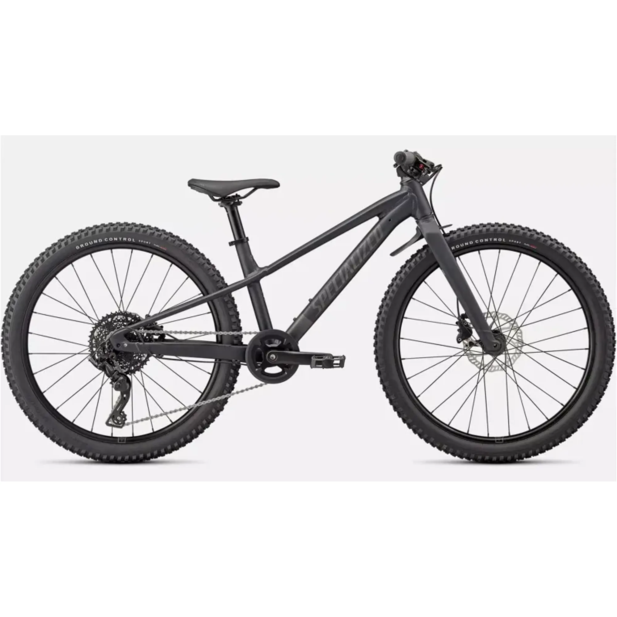 Specialized Riprock 24 Kids Mountain Bike in Cast Black/Smoke Specialized Riprock 24 Kids Mountain Bike in Cast Black/Smoke