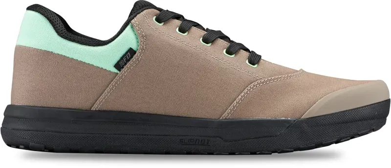 Specialized 2FO Roost Canvas Mountain Bike Shoes in Taupe/Oasis