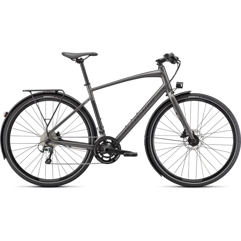 2022 Specialized Sirrus 3.0 EQ Hybrid Bike in Smoke/Black