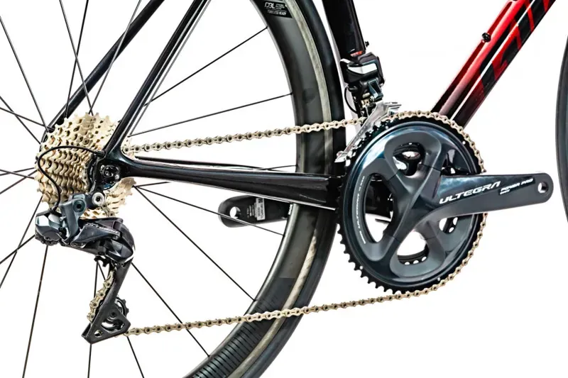 2020 Giant TCR Advanced Pro 0 Carbon Road Bike in Red-2