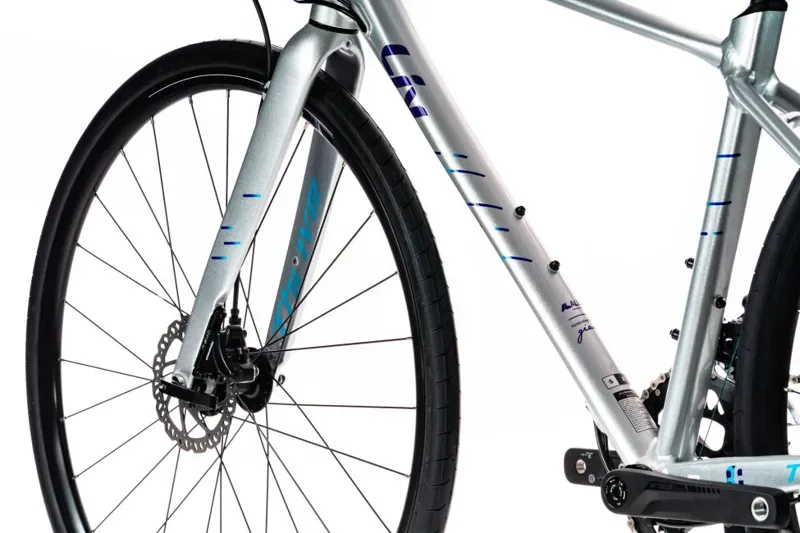 2020 Liv Thrive 2 Flat Bar Road Bike in Silver-1