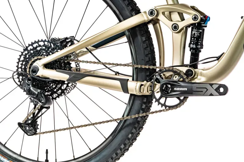 2020 Giant Trance 29 3 Full Suspension Mountain Bike in Brown-4