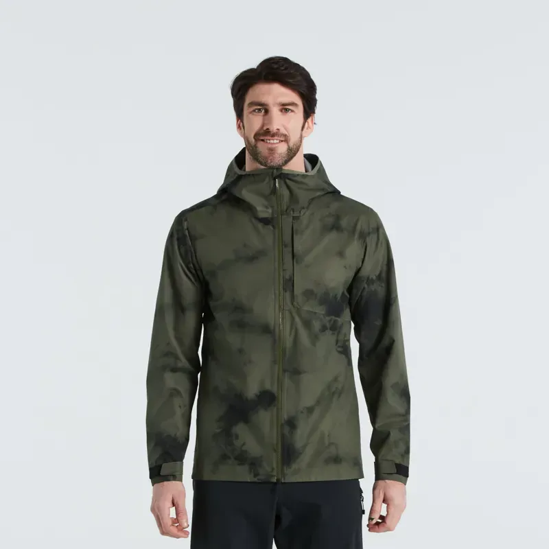 Specialized Altered Edition Mens Trail Rain Jacket in Green