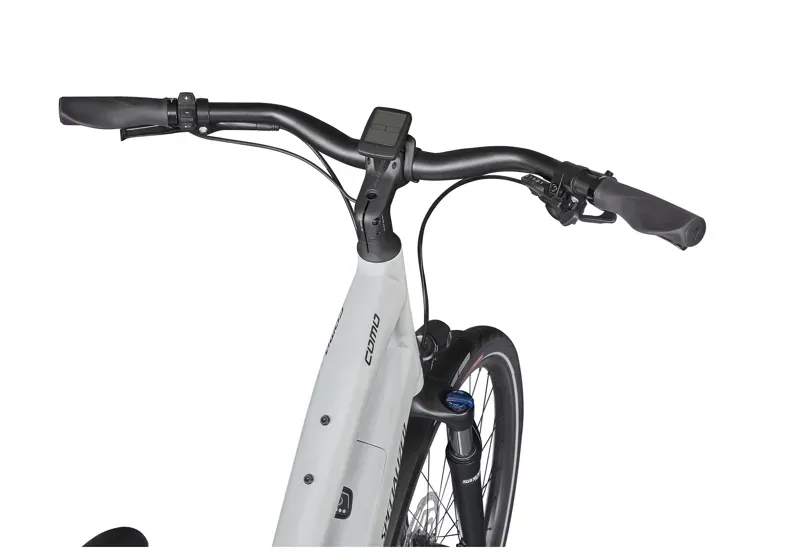 2021 Specialized Turbo Como 3.0 Electric Low-Entry Hybrid Bike in White-6