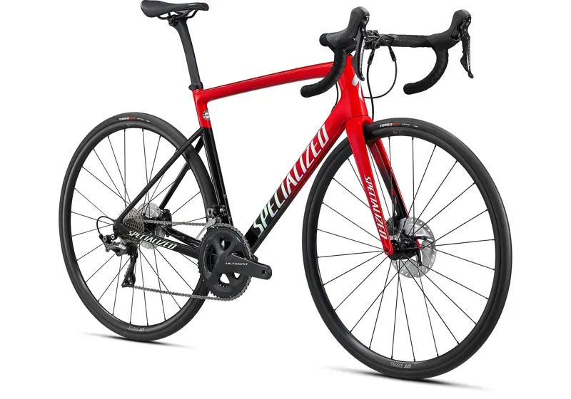 2021 Specialized Tarmac SL6 Comp Carbon Road Bike in Red-2