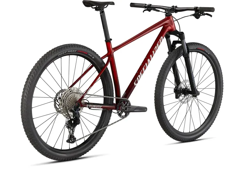 2021 Specialized Chisel Comp Hardtail Mountain Bike in Red-3