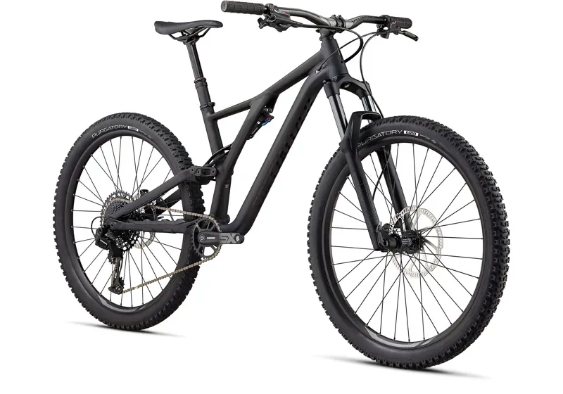 2020 Specialized Stumpjumper ST 27.5 FS Mountain Bike in Black-2