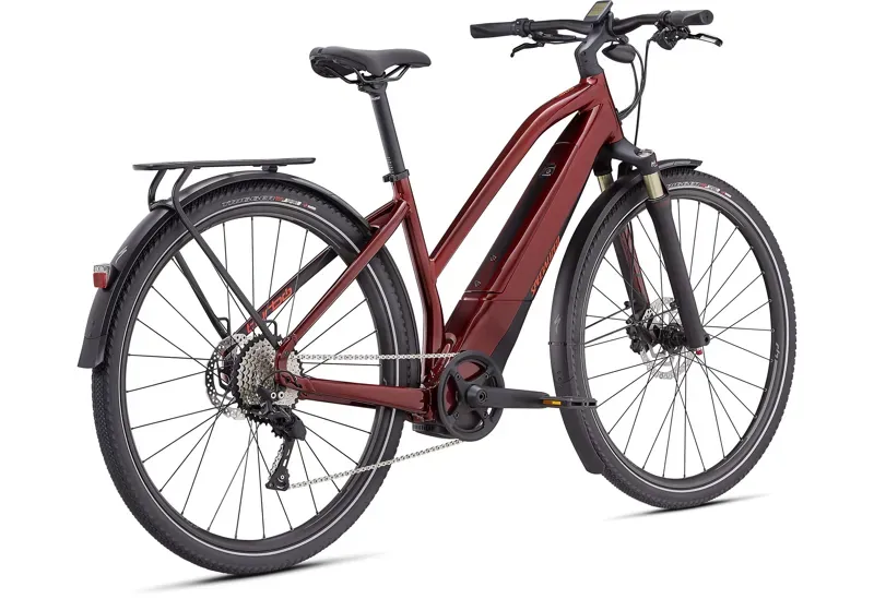 2020 Specialized Turbo Vado 4.0 Electric Hybrid Step-Thru in Red-1