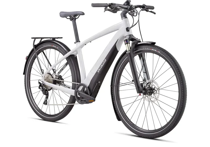 2021 Specialized Turbo Vado 4.0 Electric Hybrid Bike in White-2