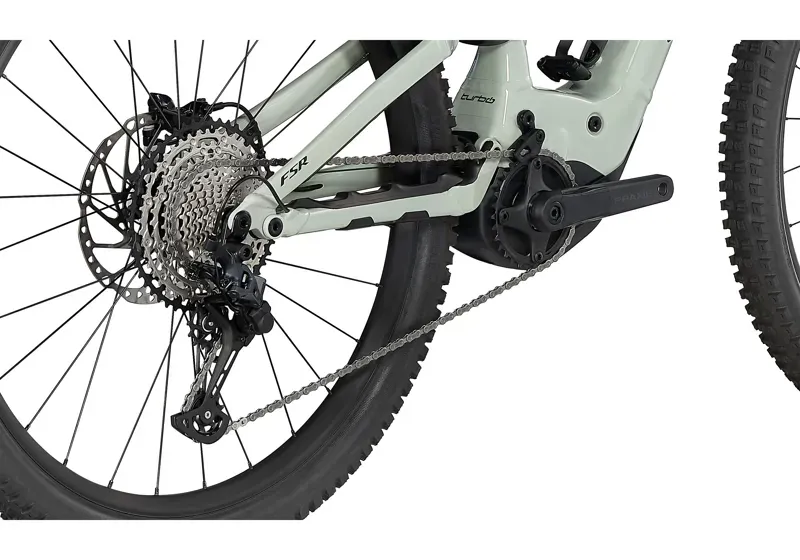 2021 Specialized Turbo Levo Comp Electric Mountain Bike in Grey-2