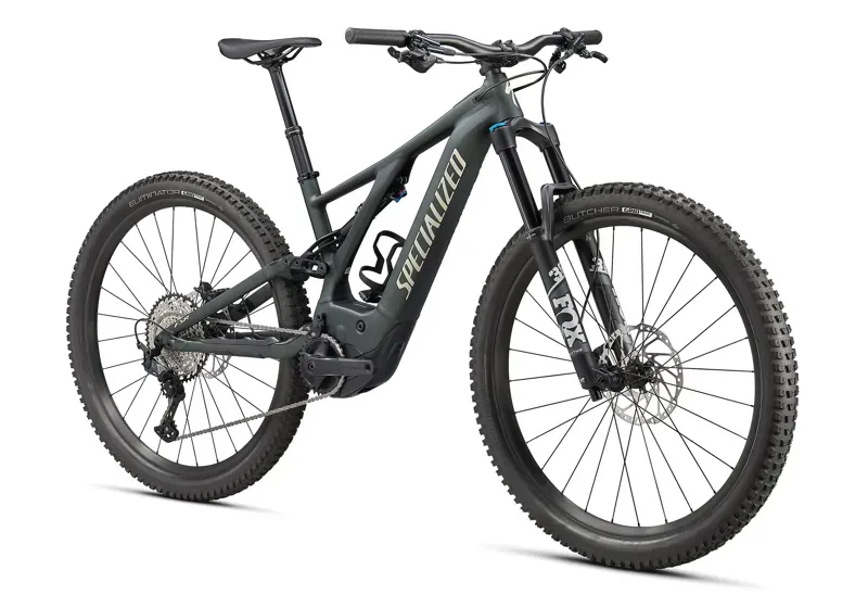 2021 Specialized Turbo Levo Comp Electric Mountain Bike in Green-1