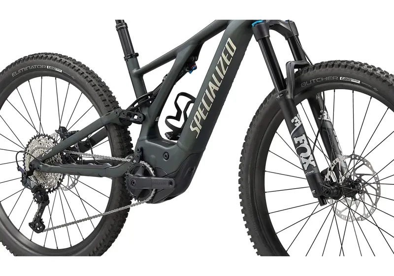 2021 Specialized Turbo Levo Comp Electric Mountain Bike in Green-4