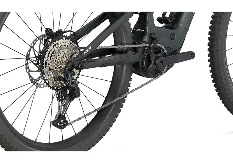 2021 Specialized Turbo Levo Comp Electric Mountain Bike in Green-3