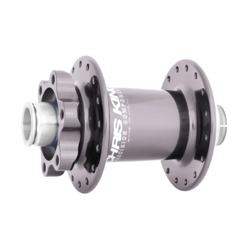 Chris King ISO SD 100x15 32-hole TA MTB Hub in Pewter