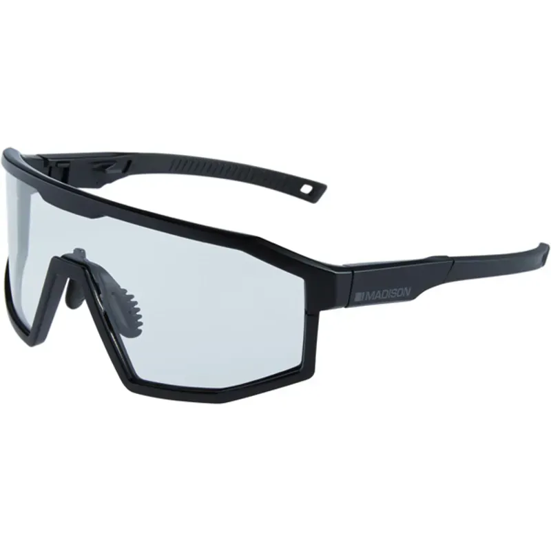 Madison Enigma Mirror Glasses in Black