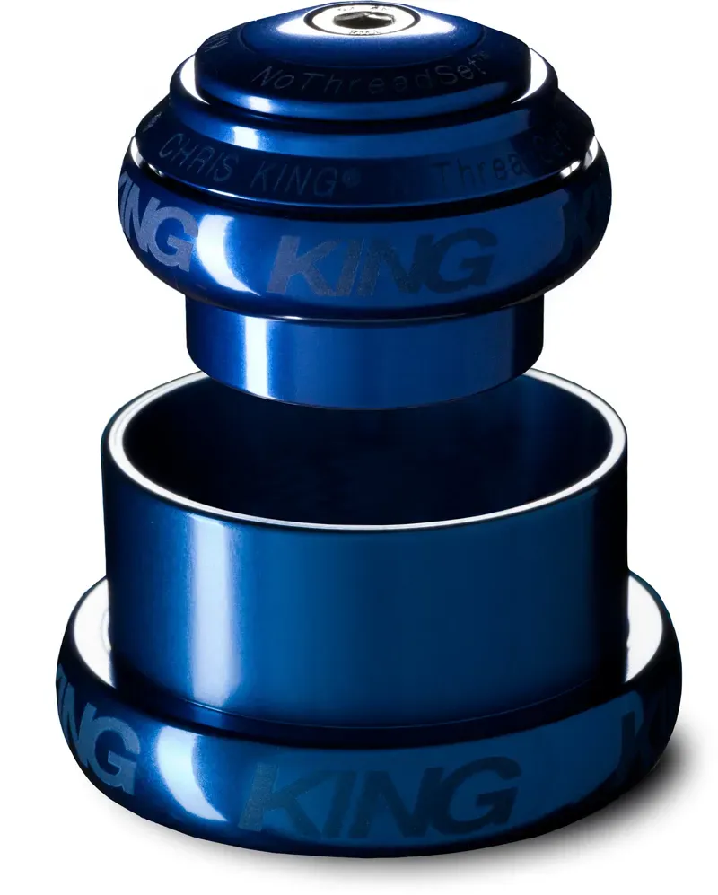 Chris King NoThreadSet 1-1/8 to 1-1/2 ec34/ec49 Tapered SV Headset in Navy