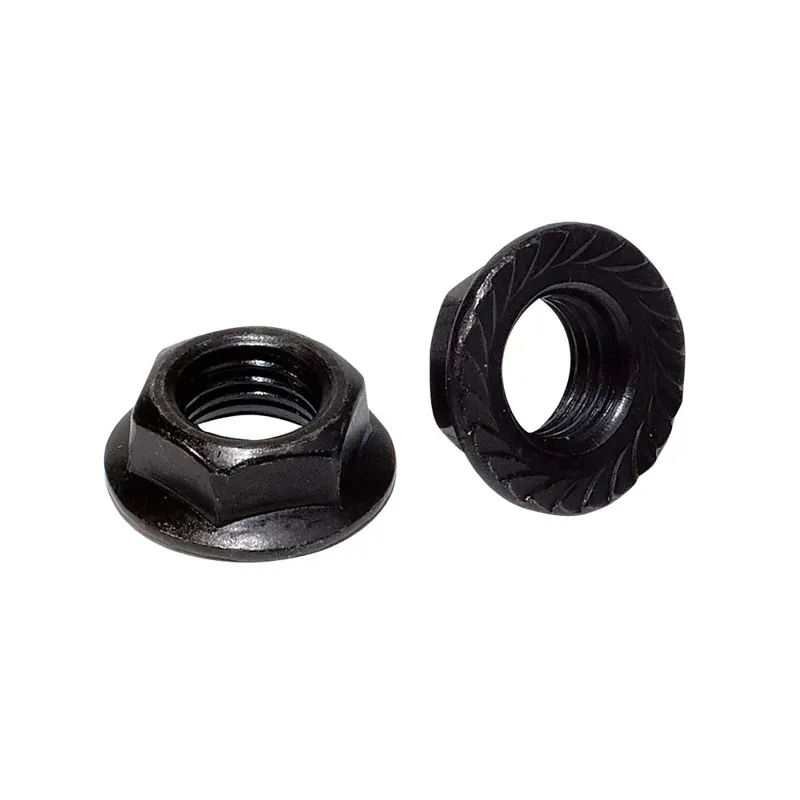 Weldtite 14mm Cotterless Axle Nuts in Black