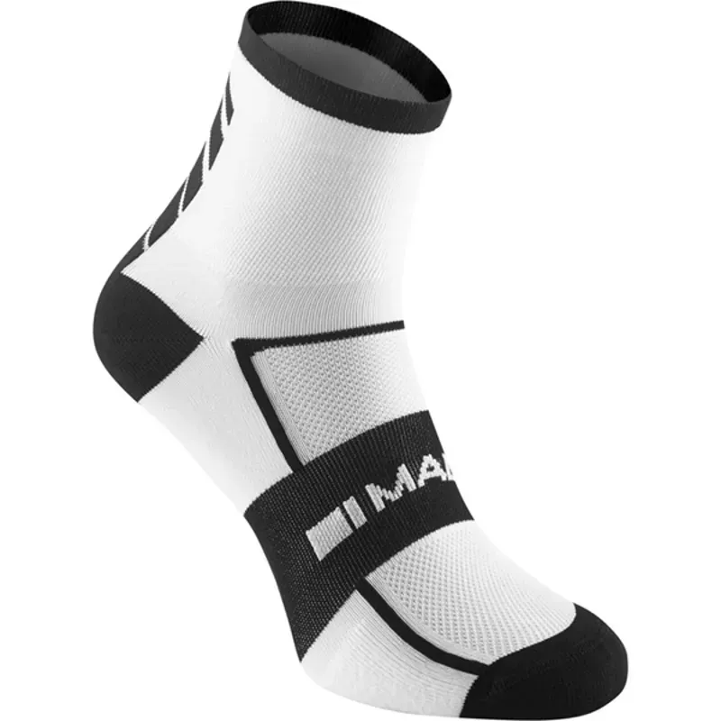 Madison Sportive Mens Small 2Pack Mid Socks In Black