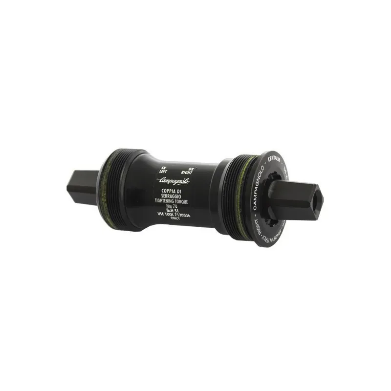 Campagnolo Centaur 111mm Square Taper BSA Bottom Bracket in Black