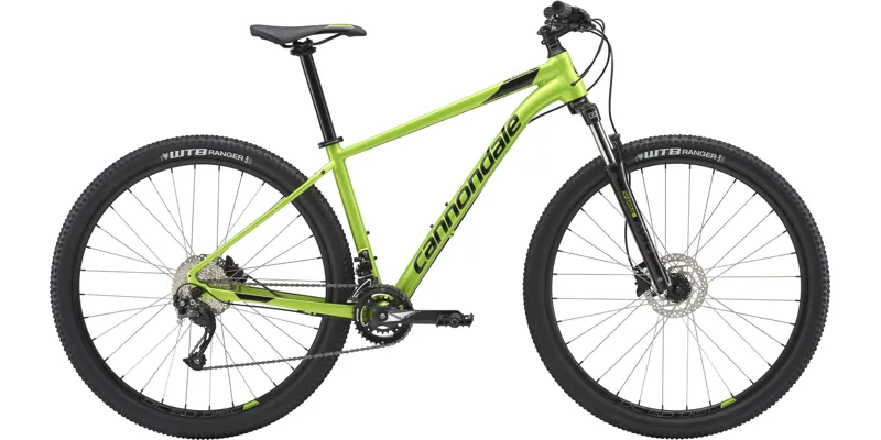 2019 Cannondale Trail 7 Hardtail Mountain Bike in Green