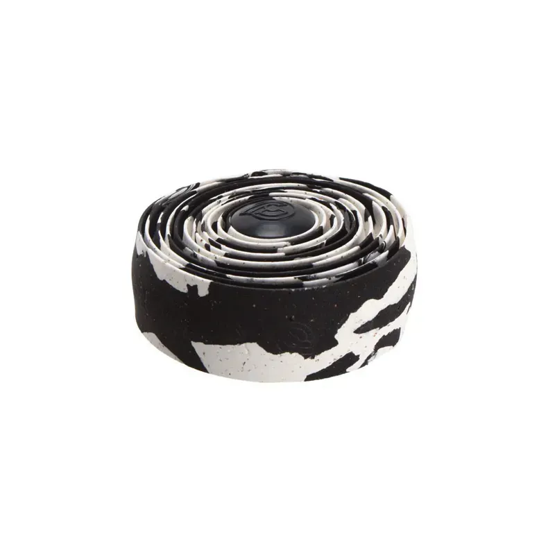 Cinelli Macro Splash Cork Bar Tape in White/Black