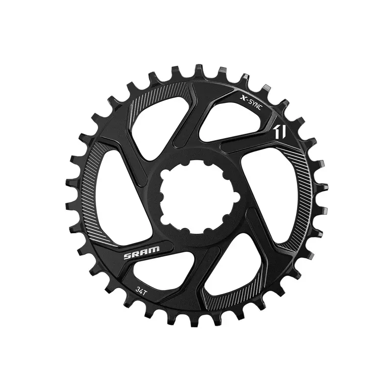 SRAM Eagle X-Sync 36-tooth 12-speed 6mm Offset DM Chainring in Black