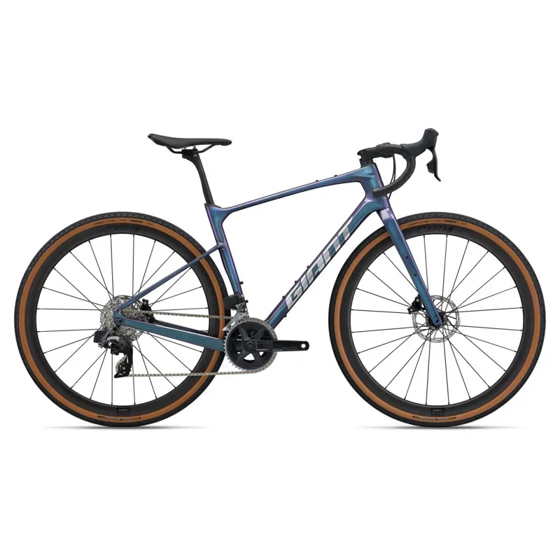 Giant Revolt Advanced Pro 1 Gravel Bike in Blue Dragonfly