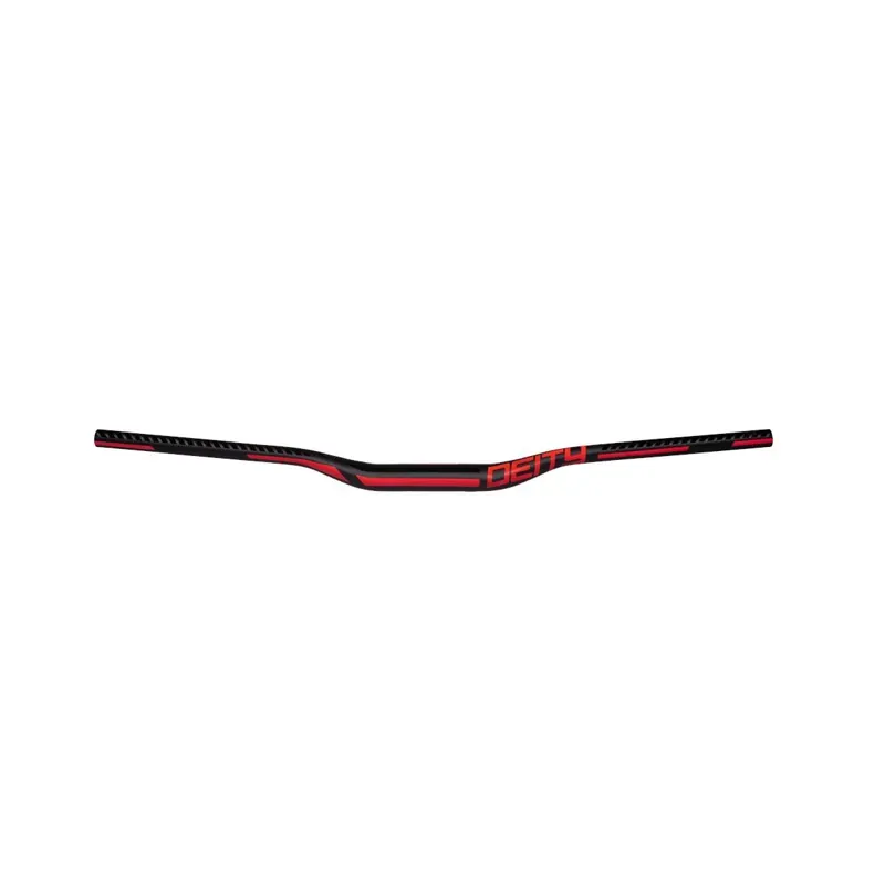 Deity Racepoint 25mm Rise x 810mm Aluminium Handlebar in Red