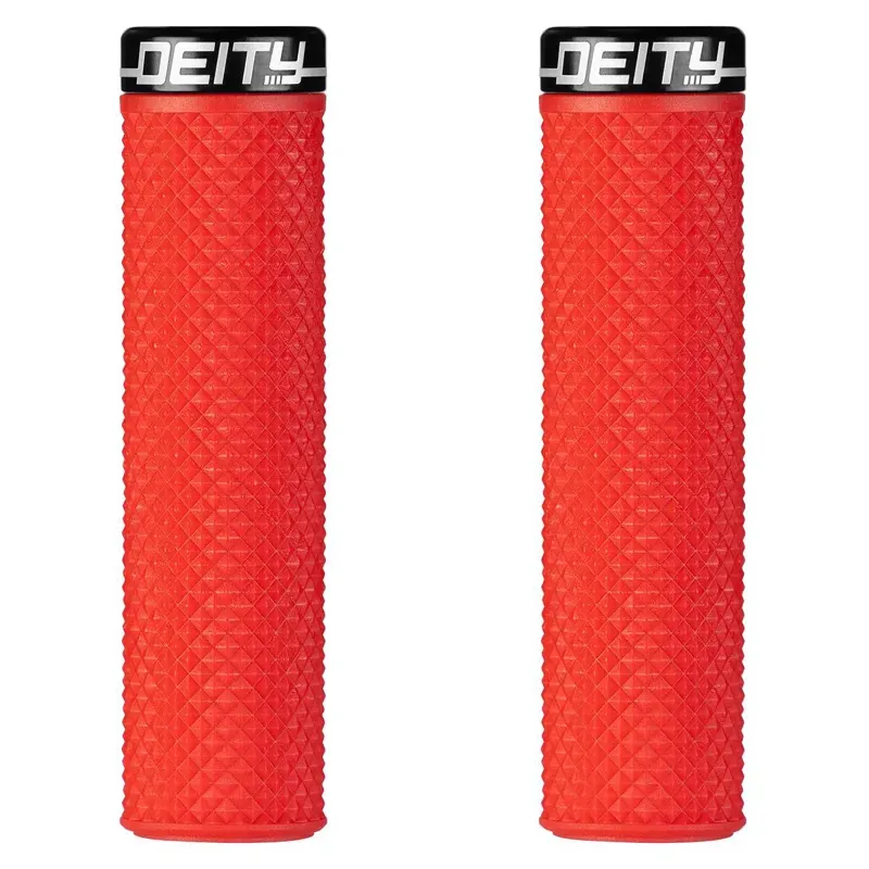 Deity Supracush Grips in Red