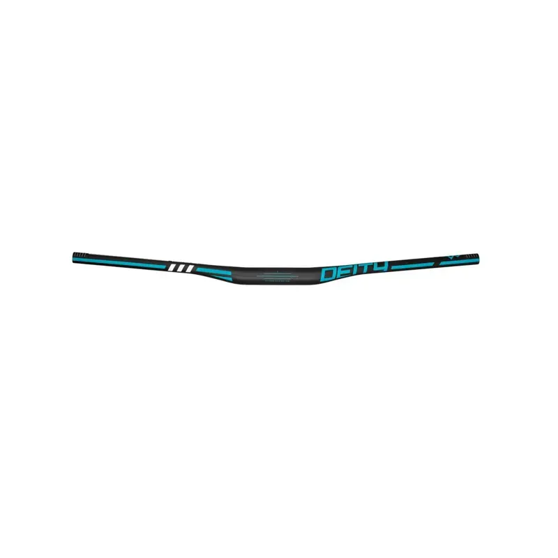Deity Skywire 15mm Rise x 800mm Carbon Handlebar in Blue