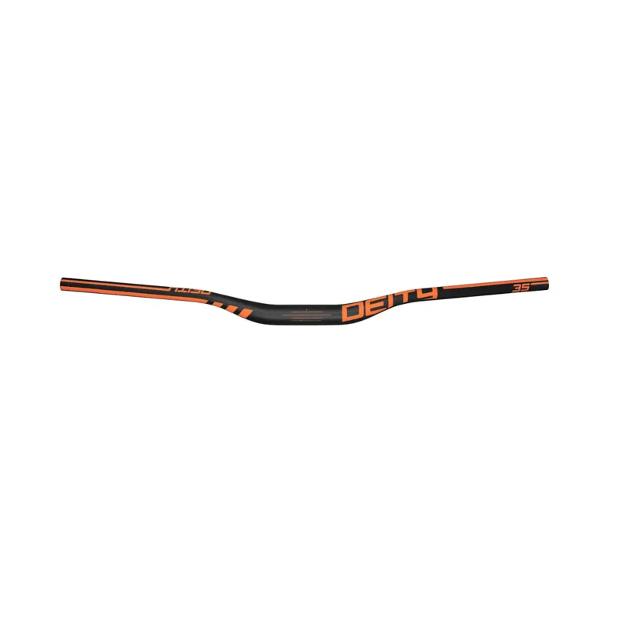 Fast Way Handlebar Deity Speedway 30mm Rise x 810mm Carbon Handlebar in Orange