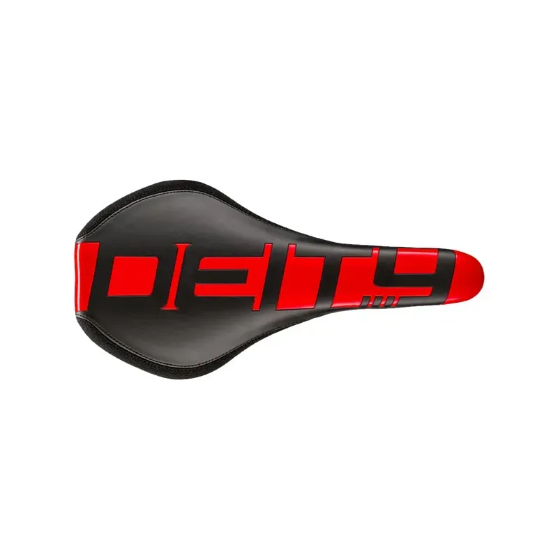Deity Speedtrap Saddle in Red