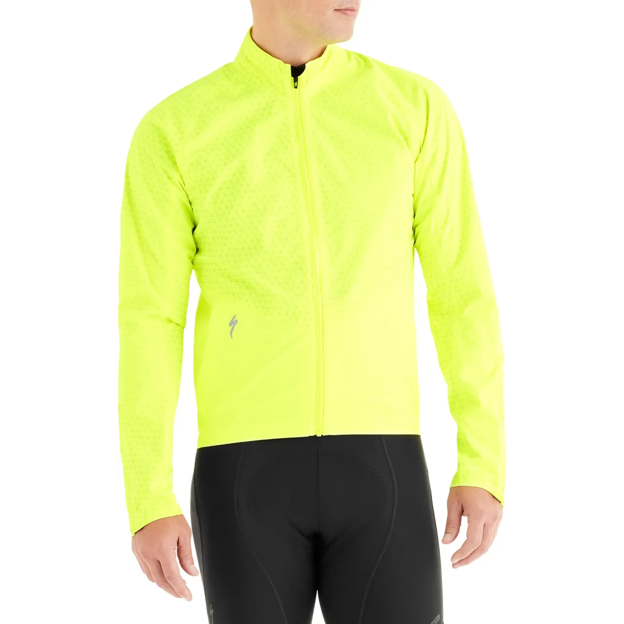 2019 Specialized Deflect Reflect H2O Mens Waterproof Jacket in Yellow