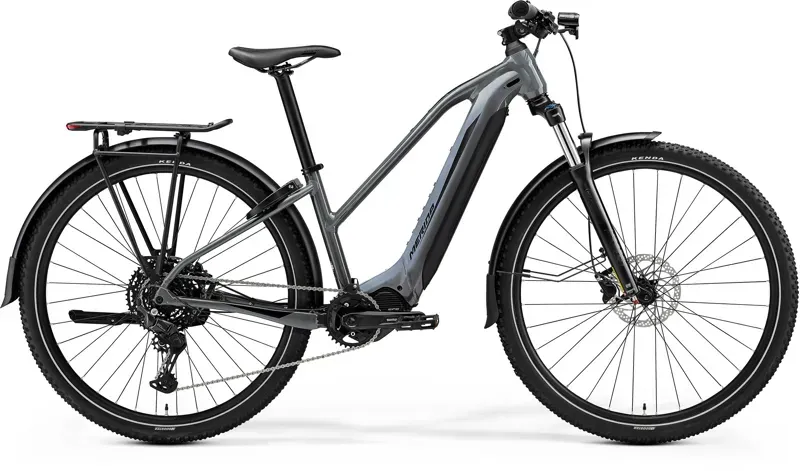 Merida eBig Tour 400 E-Bike In Grey/Black