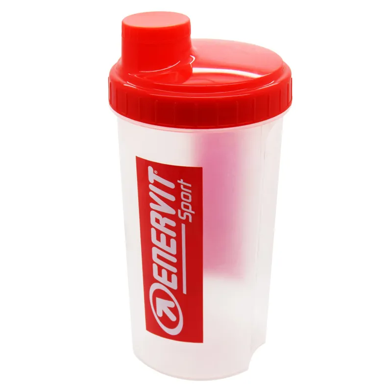 Enervit Protein Cup Shaker in Clear/Red